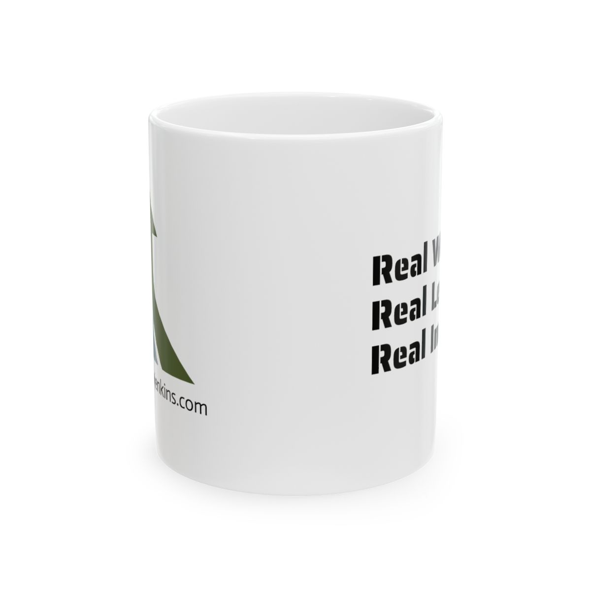 Work. Learn. Improve. Mug, (11oz, 15oz)