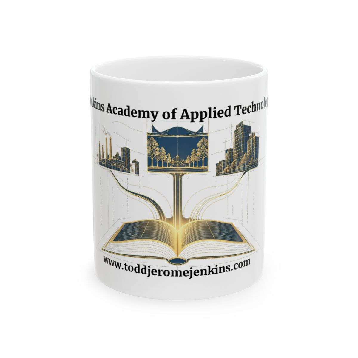 Jenkins Academy of Applied Technology, Ceramic Mug, (11oz, 15oz)