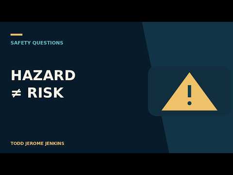Video thumbnail: What Is the Difference Between a Hazard and a Risk?