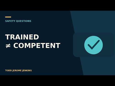 Video thumbnail: Does Training Make You an OSHA Competent Person?