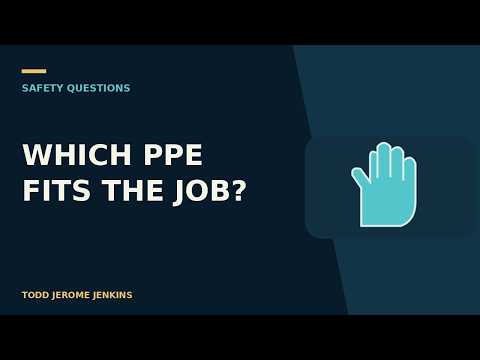 Video thumbnail: What Is PPE and How Do You Choose It? | Workplace Safety